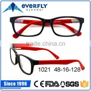 Custom hot sell shiny glow tone acetate kids glasses children optical frame