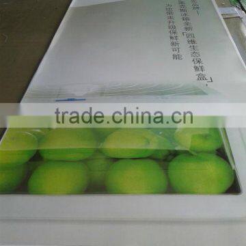 Advertising x banner image printing