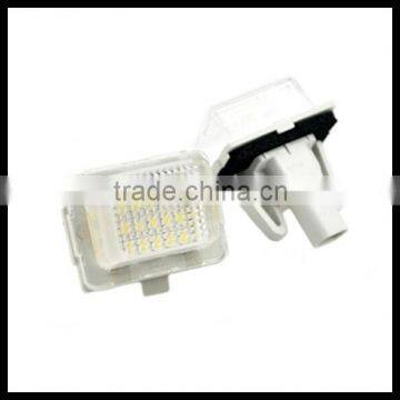 White 18-SMD OEM Replacement LED License Plate Number Light Lamps For Mercedes Benz W204 W204 W212 C216 C207 W221