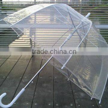 Auto Open Transparent Dome 23 Inch Pvc Umbrella photo-2