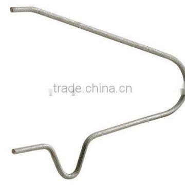 Electrical wire forming spring contacts to pcb,beryllium copper, brass, metal materials with plating