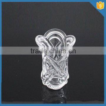 Different shaped glass vase for home decoration