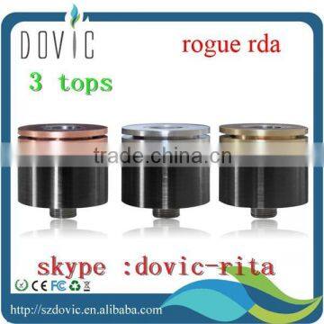 Alibaba express mechanical e cig rda rogue rda top sale best quality rogue atomizer