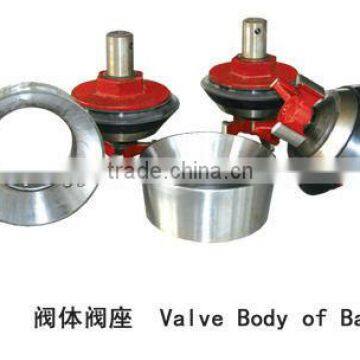 F series valve assy-valve body and valve seat