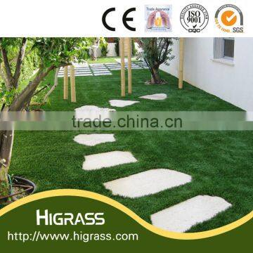 Natural looking artificial grass turf for home garden