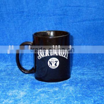 Black Decaled Promotional and Advertising Mug