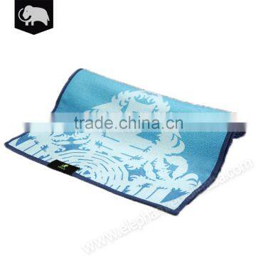 Custom Soft Micro Fiber 100% Recycled Material Sports Travel Yoga Hand Towel