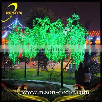 H:3m landscape tree lights outdoor led willow tree lights