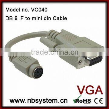 db9 to mini din cable