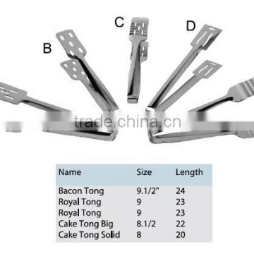 Stainless Steel Bacon Tong