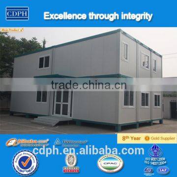 Prefabricated flat pack container house