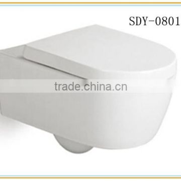 wholesale ceramic wall-hung toilet bowl wall mounted sanitary ware toilet