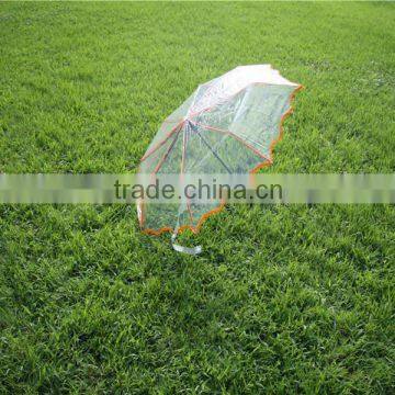 Best selling Transparent umbella 2015 oem umbrella wedding decoration from China manufacturer