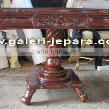 Victorian Furniture Dining Room - Wooden Table for Interior Design