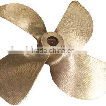 Copper Four Blade large pitch ro ro ship propeller