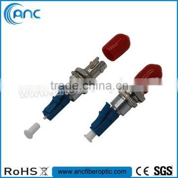 Manufacturer SM LC Male-ST Female Fiber Optic Adapter