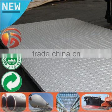 Checker Checkered steel plate 2.5mm tihck carbon chequered tear drop steel plate ASTM A36 mild steel plate