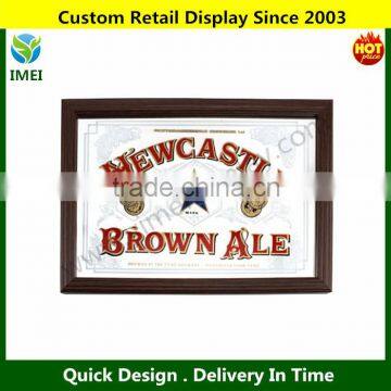 Brown Ale Bar Wall Mirror YM5-1173