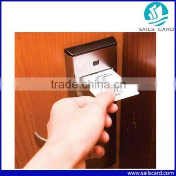 Low cost printed access control rfid hotel key card