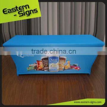 Promotional Table Cloth Custom Sublimation Waterproof Satin Restaurant Table Cloth