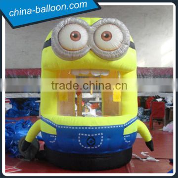 inflatable money booth/inflatable minions/outdoor advertising customized inflatable tent for promotion