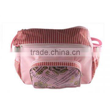 high quality functional PU diaper bag