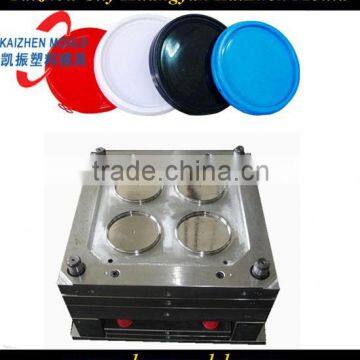 High precise plastic paint pail lid mould