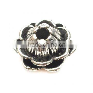 Wholesale Jewelry 5.2*8.2mm Antique Silver Charm Metal Findings Beads