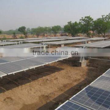 Automatic Horizontal single axis linkage tracking system for solar panel