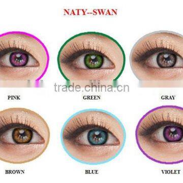 I-CODI factory-sealed Korea cosmetic circle lenses wholesale yearly 6 colors