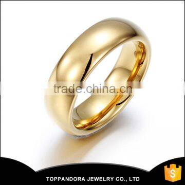 Fashion Stainless Steel Ring Zircon Stone Gold Ring Designs For Men