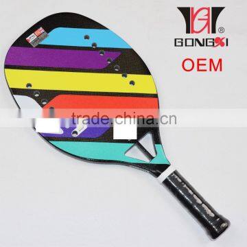 new design high quality beach tennis full titanium eva inside 350g