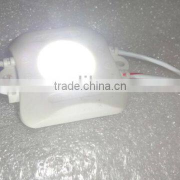WHITE 1.2W 5050 type super bright led module,DC12V input;20pcs a string;injection module,IP65