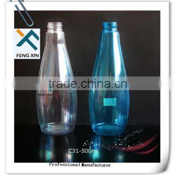 with different size and volume(10ml-2liter)clear wholesale pet bottle