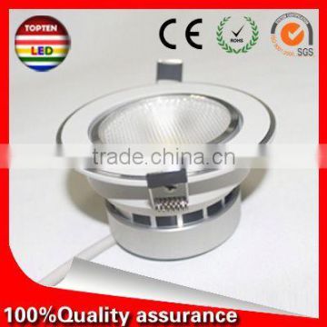 6inch die-casting aluminum recessed SMD epistar 15w led down light