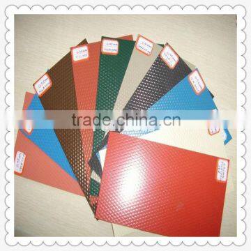 Embossed coated coil RAL color