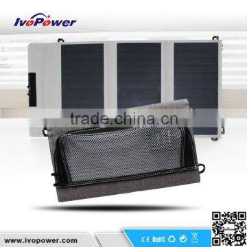 IVOPOWER Factory 20W Universal Solar Panel USB Charger