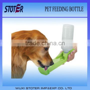 portable pet feeding bottle/dog dispenser/pet travel drink water bottle