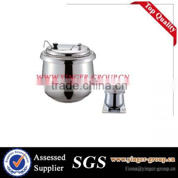 Electric soup warmer/soup chafing dish/soup pot