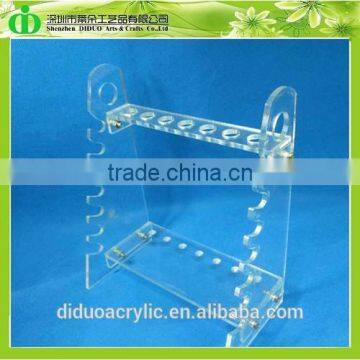 DDI-S005 Trade Assurance Clear Plexiglass Test Tube Rack