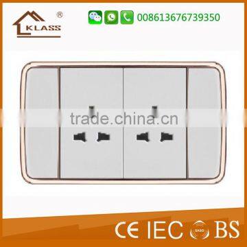 110V ac Power Universal Adapter Outlet Malaysia 3 Pin Power Socket photo-2