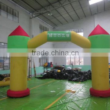 Factory price cheap advertising inflatable arch