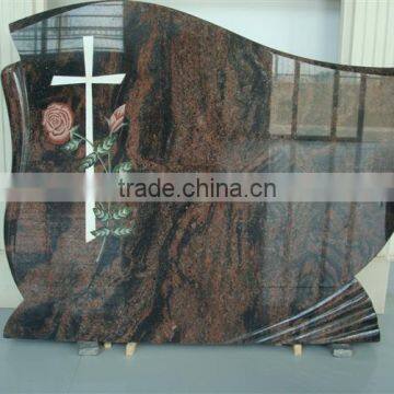 Shanxi Black Granite Headstone photo-5