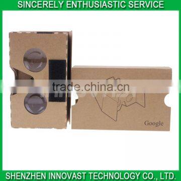Logo Customized Cardboard Google Paper VR Box 2.0 3D Glasses For Adult Movie photo-5
