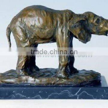 Hot sale animal bronze elephant sculpture