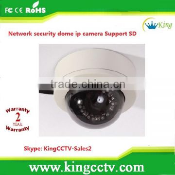 popular H.264 420Lines dome camera waterproof ip camera(HK-NS312)