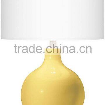 Modern design wholesale european style table lamp decoration hot sale with fabric shade