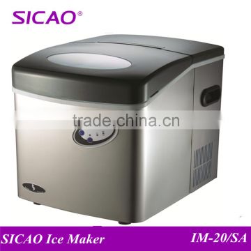 Home Cube Ice Makers with Stainless Steel Colour with CE GS ETL