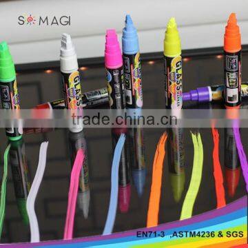 Somagi 8mm nib colorful marker diamond marker pen