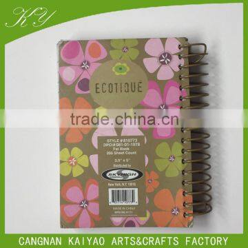Soft Paper Spiral School Compostion Notebook for Promotion